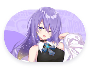 Official hololive Dreams roster thumbnail for Moona Hoshinova