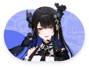 Official hololive Dreams roster thumbnail for Nerissa Ravencroft
