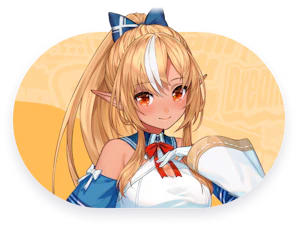 Official hololive Dreams roster thumbnail for Shiranui Flare