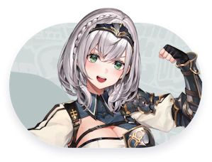 Official hololive Dreams roster thumbnail for Shirogane Noel