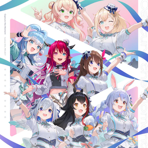Official Capture the Moment jacket copied from the hololive Dreams catalog for identification; rights remain with the respective owners. Official catalog jacket for Capture the Moment