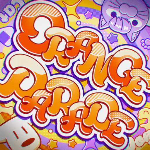 Official ORANGE PARADE feat. Inugami Korone jacket copied from the hololive Dreams catalog for identification; rights remain with the respective owners. Official catalog jacket for ORANGE PARADE feat. Inugami Korone