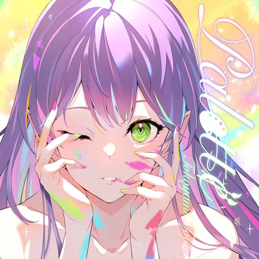 Official Palette jacket copied from the hololive Dreams catalog for identification; rights remain with the respective owners. Official catalog jacket for Palette