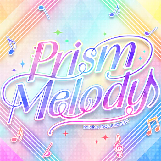 Official Prism Melody jacket copied from the hololive Dreams catalog for identification; rights remain with the respective owners. Official catalog jacket for Prism Melody